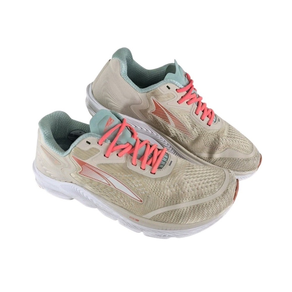 Altra Torin 5 Running Shoes Womens 9.5 Sand Pink Mesh Road Athletic Gym